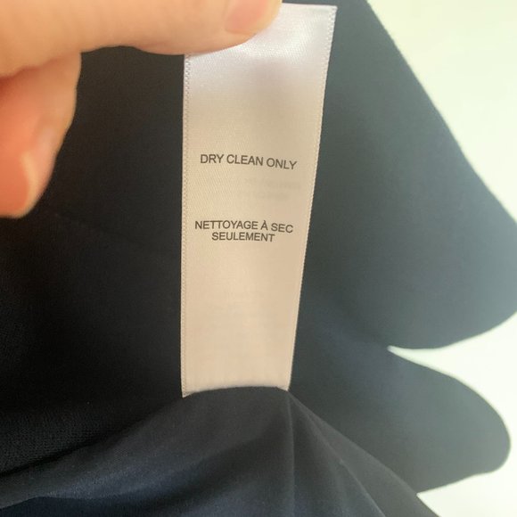 3/4 sleeve navy blue blazer - Picture 6 of 7